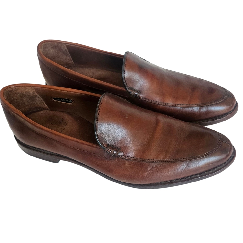 Men's Brown Leather Loafers